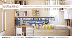 Desktop Screenshot of homeandbath.com.au