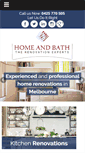 Mobile Screenshot of homeandbath.com.au